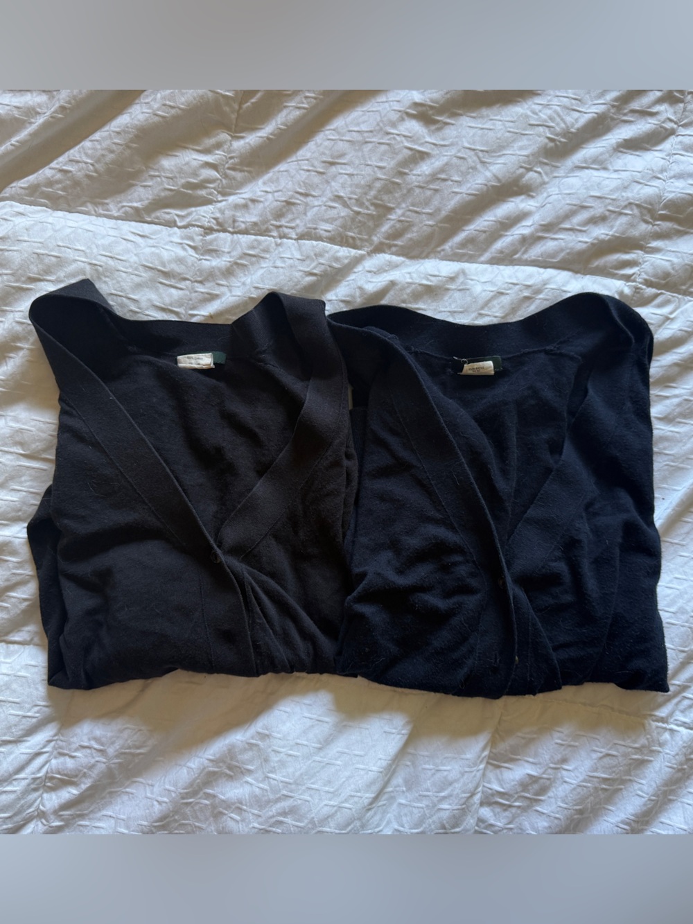 J Crew Set of 2 Cotton Tissue Cardigans XS